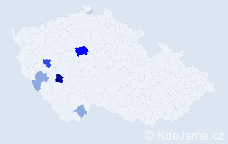 Příjmení: 'Scheinherr', počet výskytů 31 v celé ČR