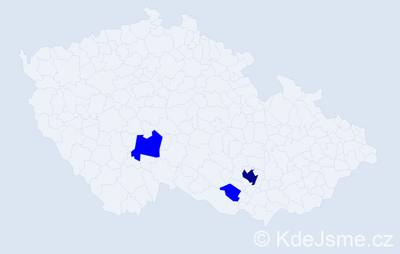 Příjmení: 'Lopašková', počet výskytů 4 v celé ČR