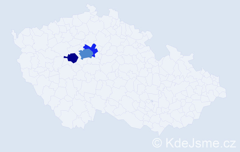 Příjmení: 'Smiovská', počet výskytů 8 v celé ČR