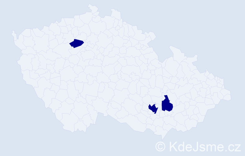 Příjmení: 'Rudnitskyy', počet výskytů 3 v celé ČR