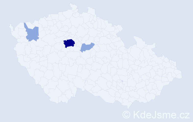 Příjmení: 'Vučković', počet výskytů 11 v celé ČR