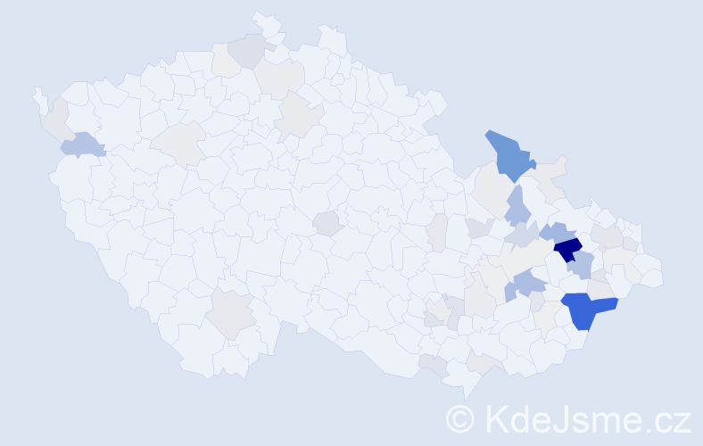 Příjmení: 'Leskovjan', počet výskytů 173 v celé ČR