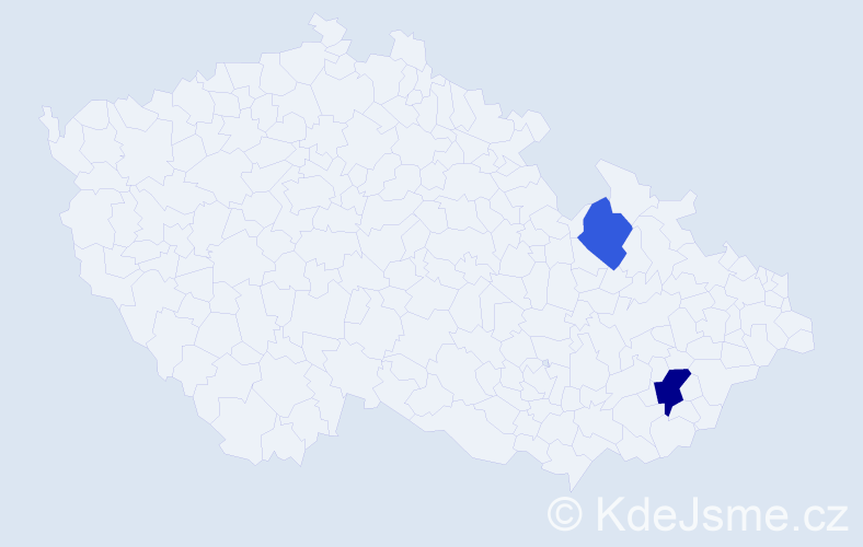 Příjmení: 'Pizzoferrato', počet výskytů 3 v celé ČR