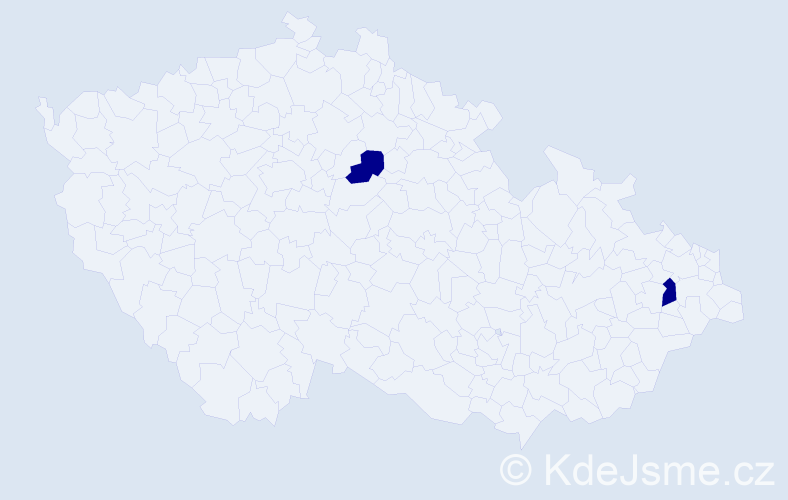 Příjmení: 'Zlenko', počet výskytů 4 v celé ČR