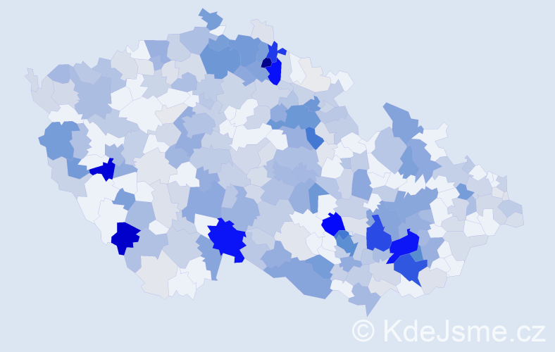 Příjmení: 'Medek', počet výskytů 1129 v celé ČR