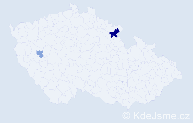 Příjmení: 'Golonko', počet výskytů 3 v celé ČR