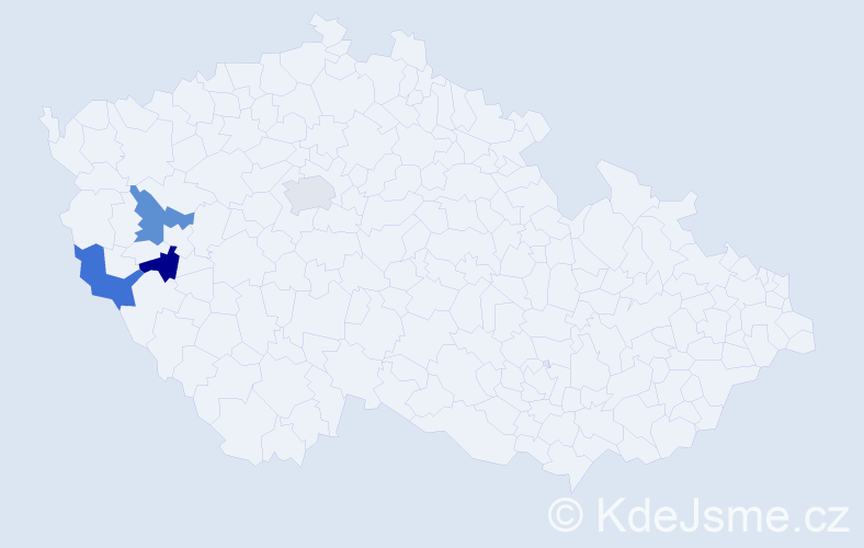 Příjmení: 'Wendland', počet výskytů 4 v celé ČR