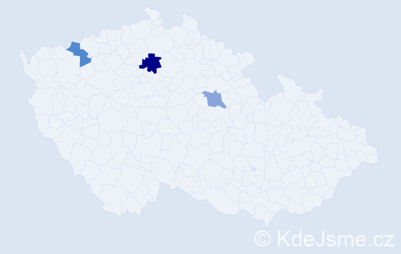 Příjmení: 'Netsch', počet výskytů 4 v celé ČR