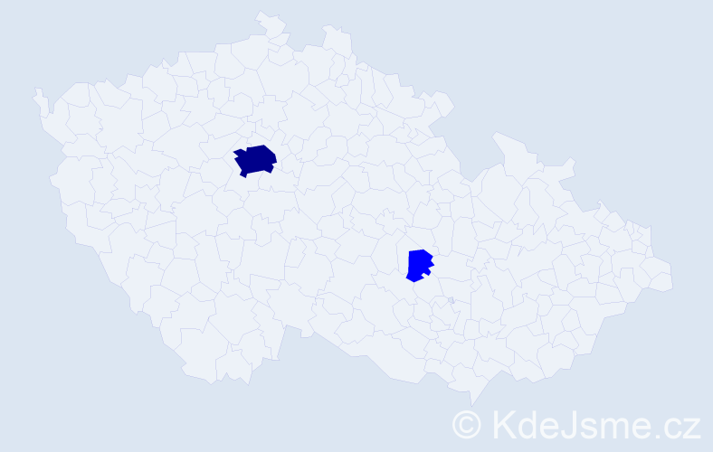 Příjmení: 'Dedyshyn', počet výskytů 3 v celé ČR