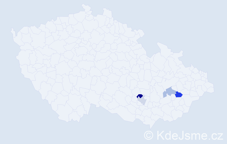 Příjmení: 'Florec', počet výskytů 11 v celé ČR