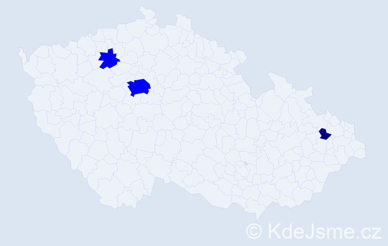 Příjmení: 'Perrinová', počet výskytů 4 v celé ČR