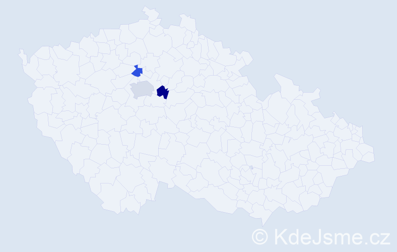 Příjmení: 'Kupricht', počet výskytů 4 v celé ČR