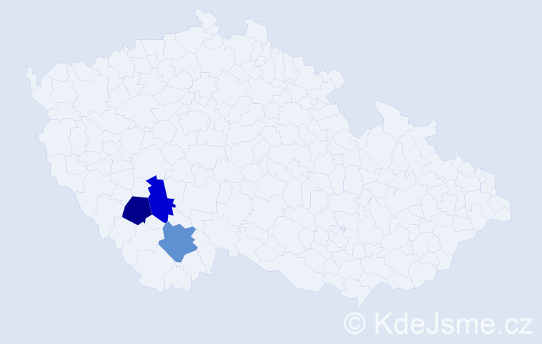 Příjmení: 'Kendziorski', počet výskytů 3 v celé ČR