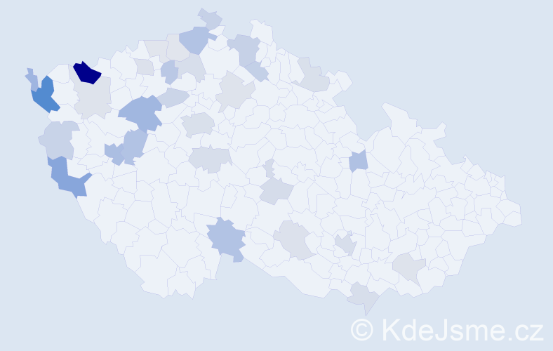 Příjmení: 'Tran Quang', počet výskytů 73 v celé ČR
