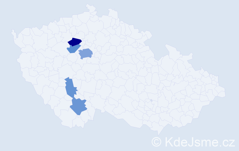 Příjmení: 'Goetz', počet výskytů 16 v celé ČR