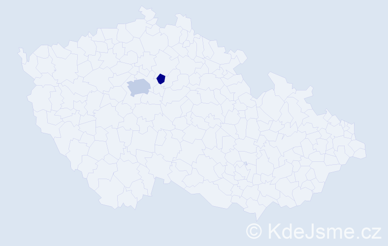 Příjmení: 'Leipoldová', počet výskytů 4 v celé ČR