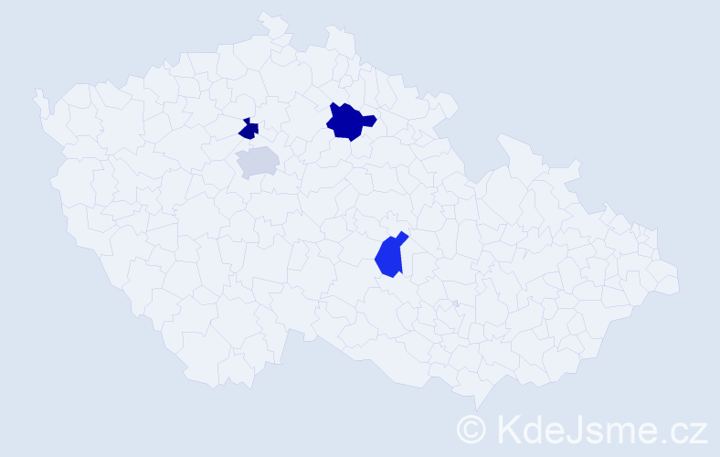 Příjmení: 'Shunderyuk', počet výskytů 10 v celé ČR