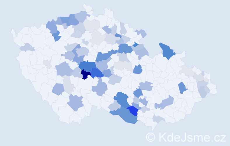 Příjmení: 'Buchal', počet výskytů 276 v celé ČR