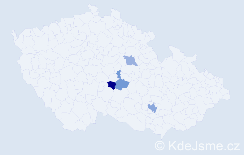 Příjmení: 'Reitknecht', počet výskytů 6 v celé ČR