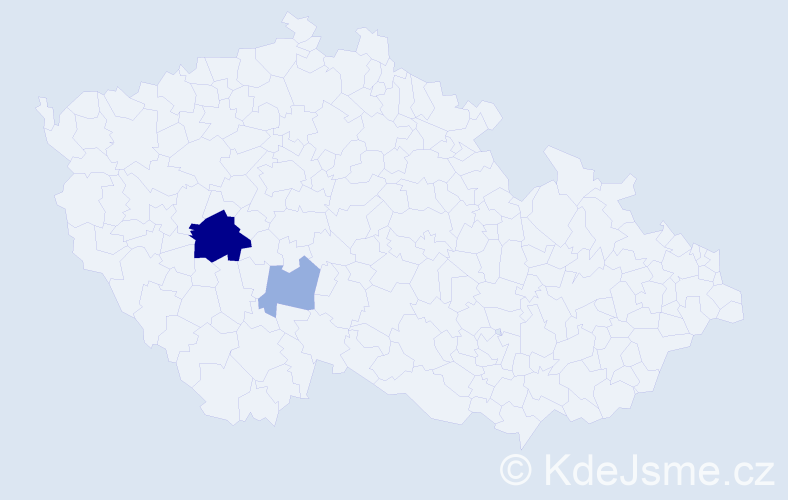 Příjmení: 'Schneebergová', počet výskytů 6 v celé ČR