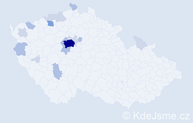 Příjmení: 'Rothe', počet výskytů 38 v celé ČR