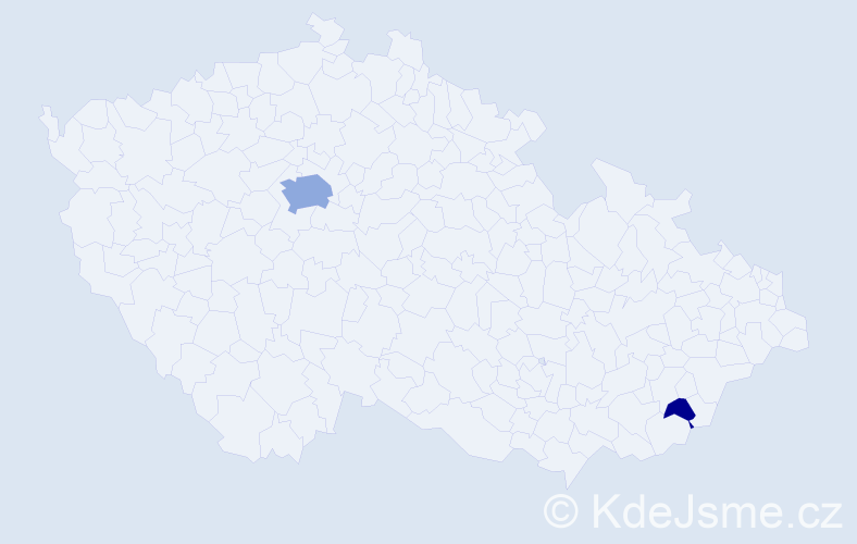 Příjmení: 'Friedlaender', počet výskytů 8 v celé ČR