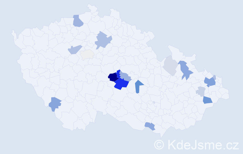 Příjmení: 'Neuvirthová', počet výskytů 51 v celé ČR
