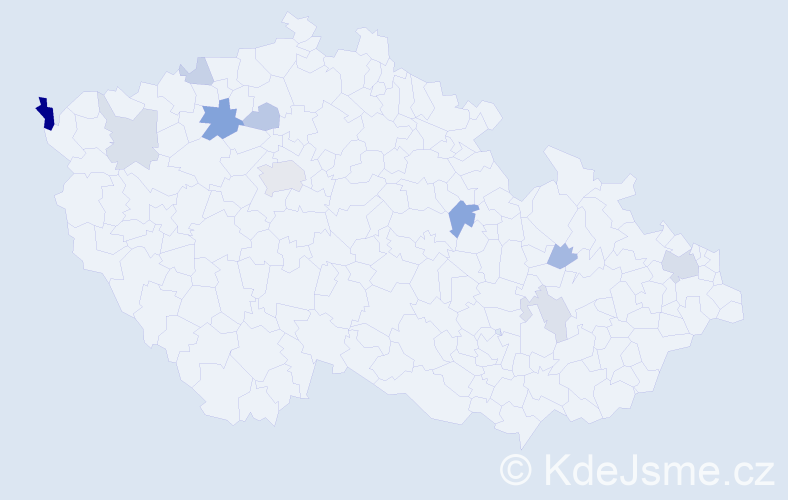 Příjmení: 'Atanasovová', počet výskytů 22 v celé ČR
