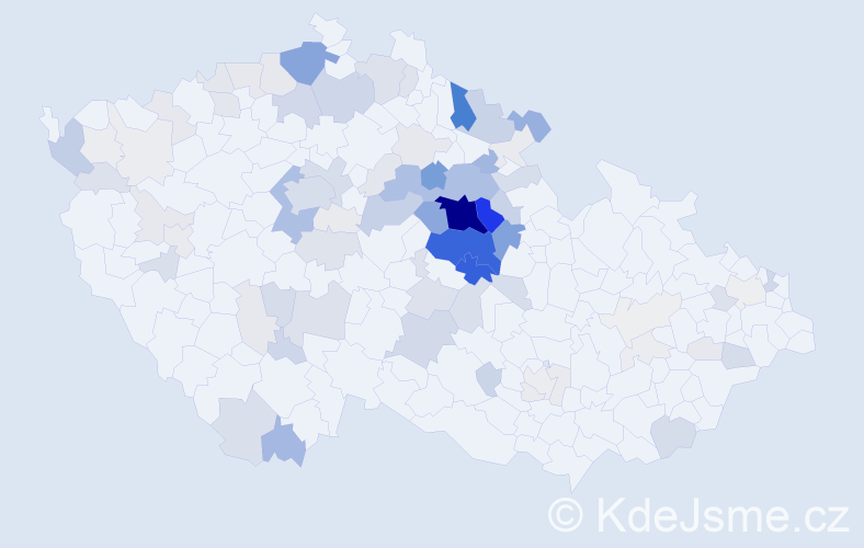 Příjmení: 'Půlpán', počet výskytů 372 v celé ČR