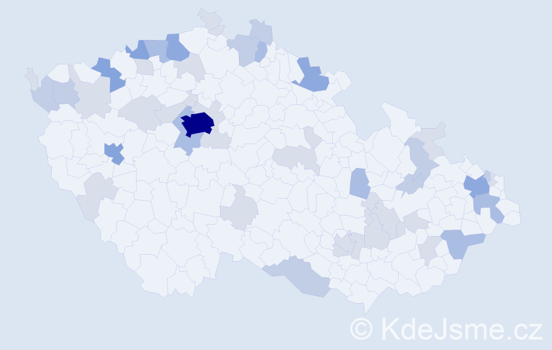 Příjmení: 'Brettschneiderová', počet výskytů 106 v celé ČR