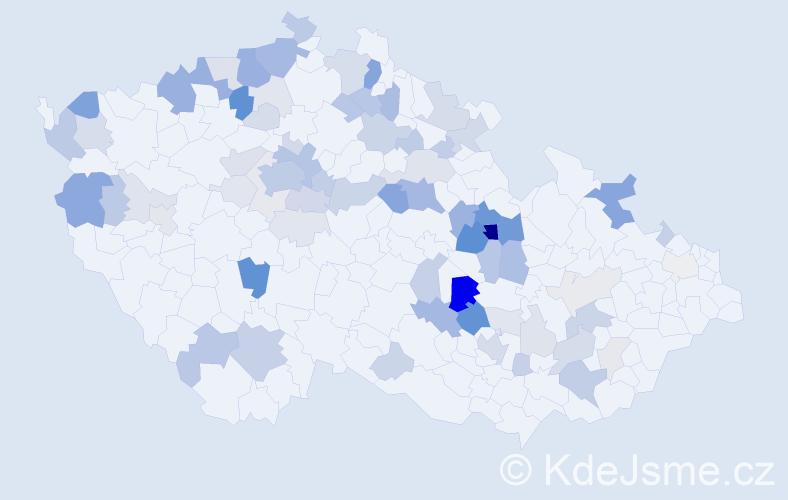 Příjmení: 'Rössler', počet výskytů 236 v celé ČR