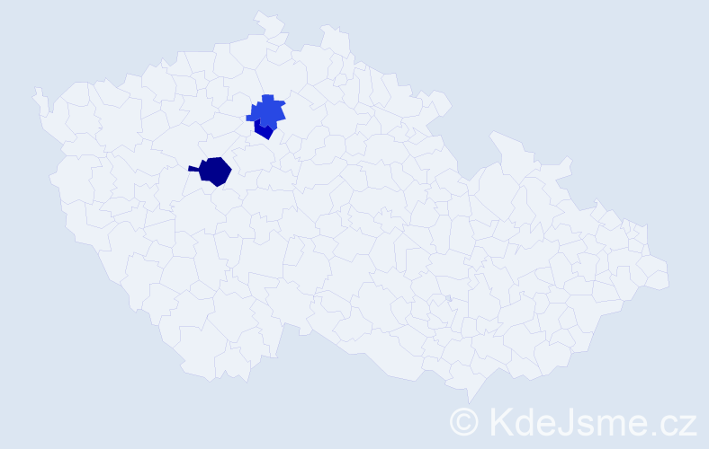 Příjmení: 'Markotánová', počet výskytů 4 v celé ČR