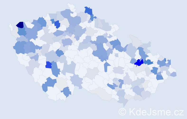 Příjmení: 'Hudáková', počet výskytů 504 v celé ČR