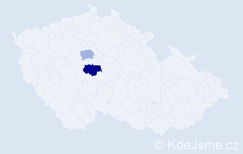 Příjmení: 'Pidhaniuk', počet výskytů 3 v celé ČR