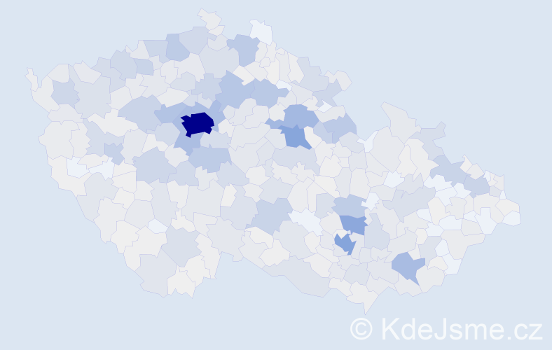 Příjmení: 'Hlaváček', počet výskytů 3518 v celé ČR
