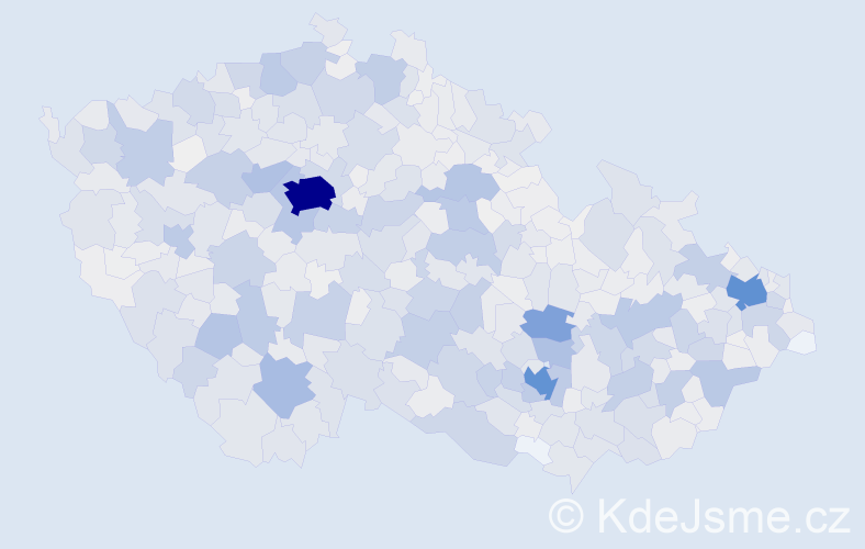 Příjmení: 'Staněk', počet výskytů 6397 v celé ČR