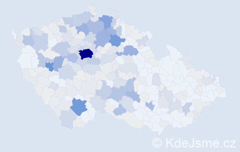 Příjmení: 'Zikmund', počet výskytů 1194 v celé ČR