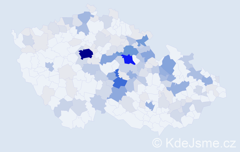 Příjmení: 'Šotolová', počet výskytů 468 v celé ČR