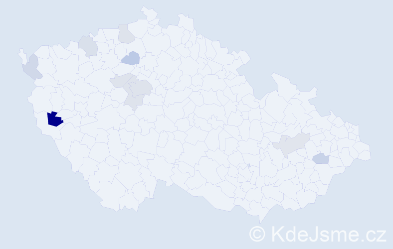 Příjmení: 'Fedorov', počet výskytů 19 v celé ČR