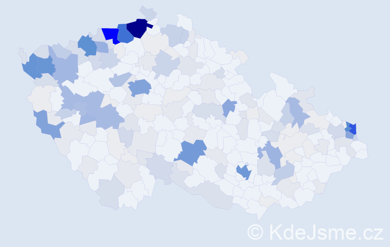 Příjmení: 'Ferko', počet výskytů 987 v celé ČR