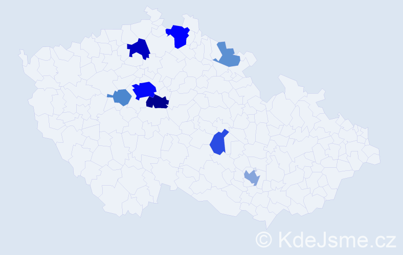 Příjmení: 'Martysh', počet výskytů 31 v celé ČR