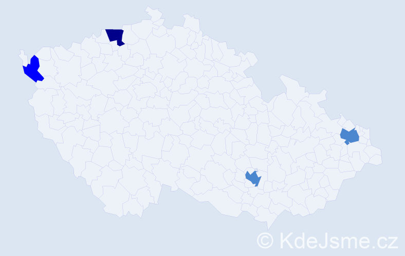 Příjmení: 'Musijenko', počet výskytů 7 v celé ČR