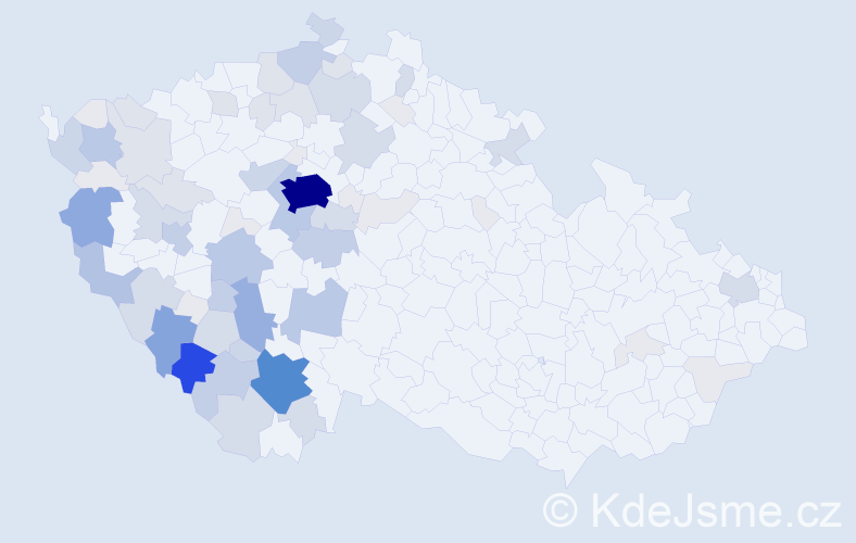 Příjmení: 'Kortus', počet výskytů 282 v celé ČR