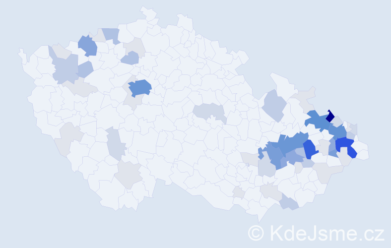 Příjmení: 'Lehnert', počet výskytů 209 v celé ČR