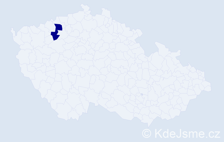 Příjmení: 'Teyerl', počet výskytů 2 v celé ČR