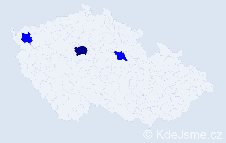 Příjmení: 'Libochowitzová', počet výskytů 4 v celé ČR