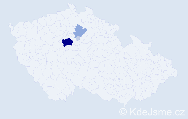 Příjmení: 'Koleška', počet výskytů 14 v celé ČR