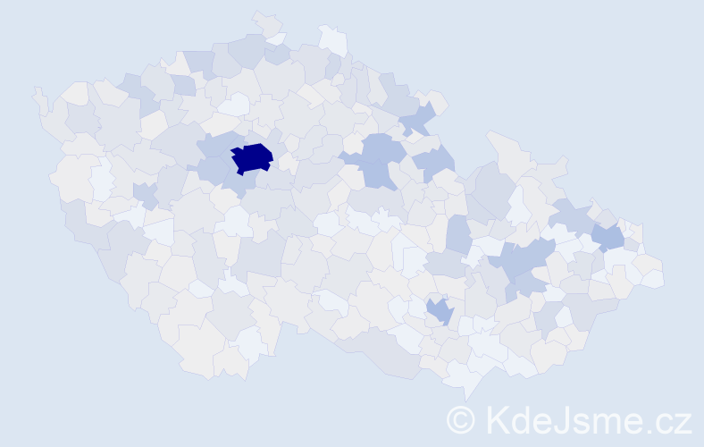 Příjmení: 'Seidlová', počet výskytů 1868 v celé ČR