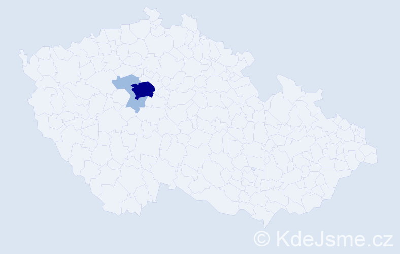 Příjmení: 'Strettiová', počet výskytů 6 v celé ČR
