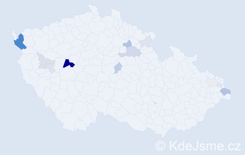 Příjmení: 'Petrikovič', počet výskytů 37 v celé ČR